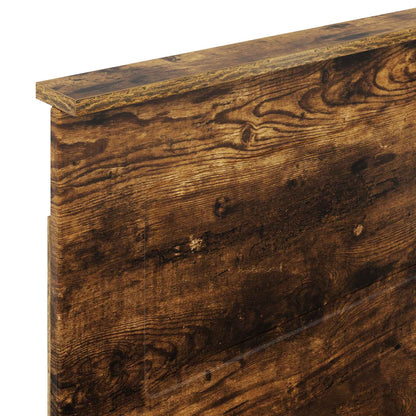 Kopfteil Geräucherte Eiche 90 cm Holzwerkstoff