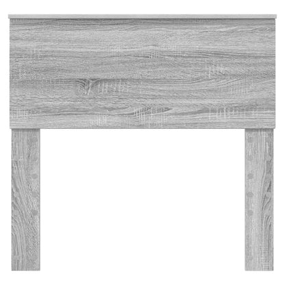 Kopfteil Graues Sonoma 90 cm Holzwerkstoff