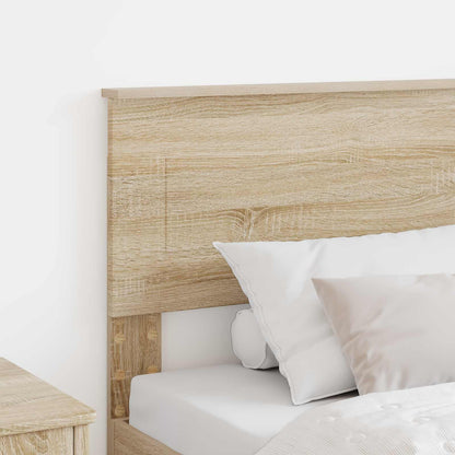 Kopfteil Sonoma-Eiche 80 cm Holzwerkstoff