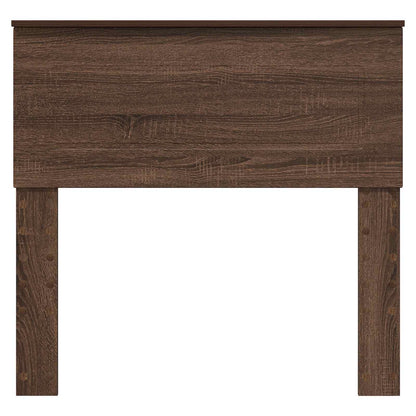 Kopfteil Braun Eichen-Optik 80 cm Holzwerkstoff