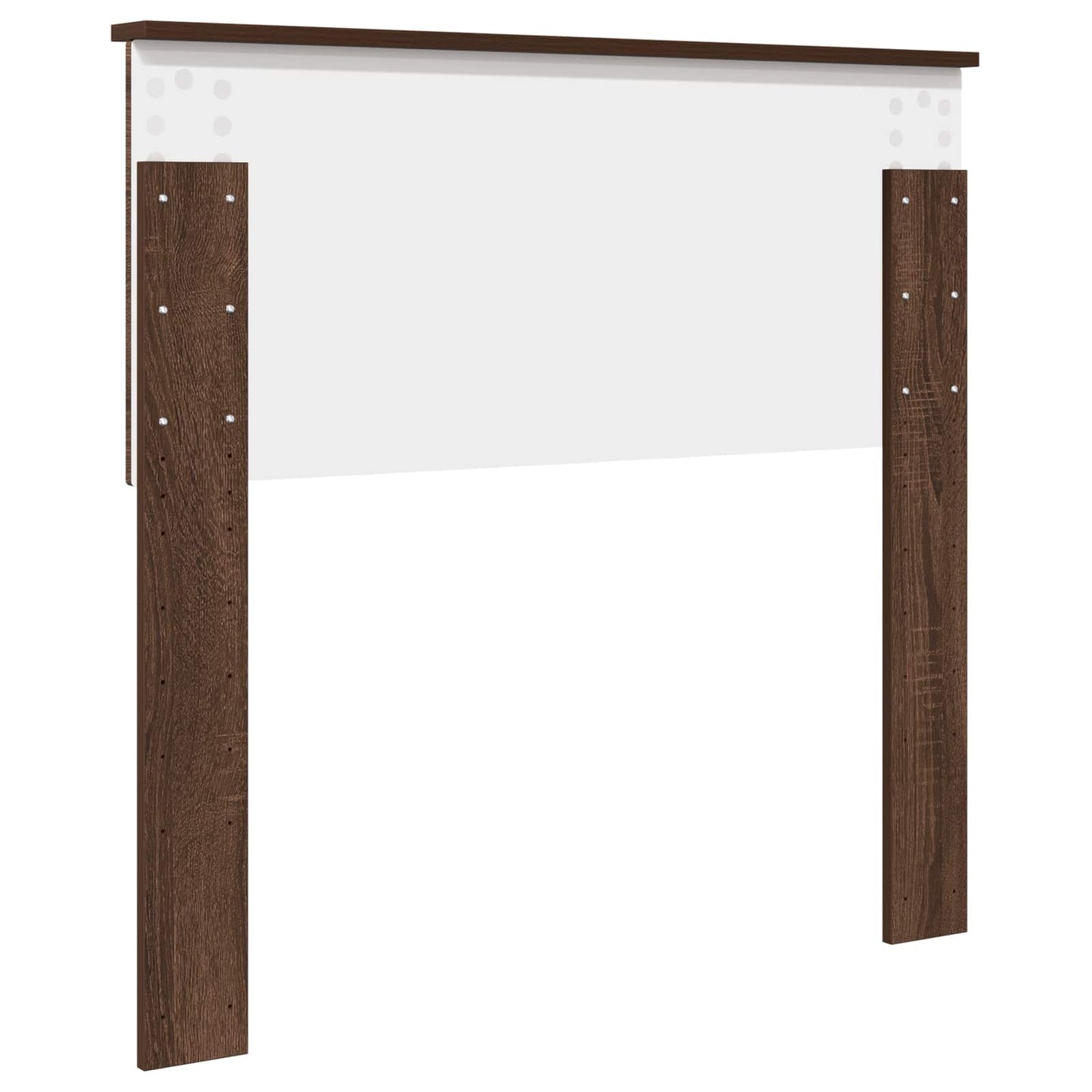 Kopfteil Braun Eichen-Optik 75 cm Holzwerkstoff