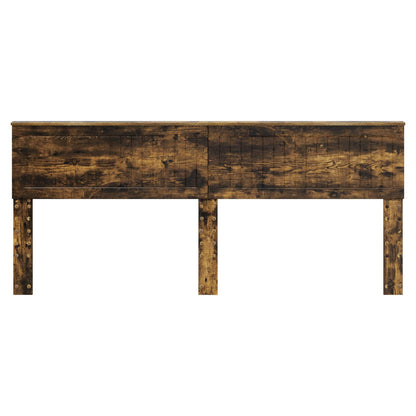 Kopfteil Geräucherte Eiche 200 cm Holzwerkstoff