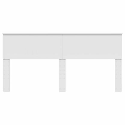 Kopfteil Weiß 180 cm Holzwerkstoff