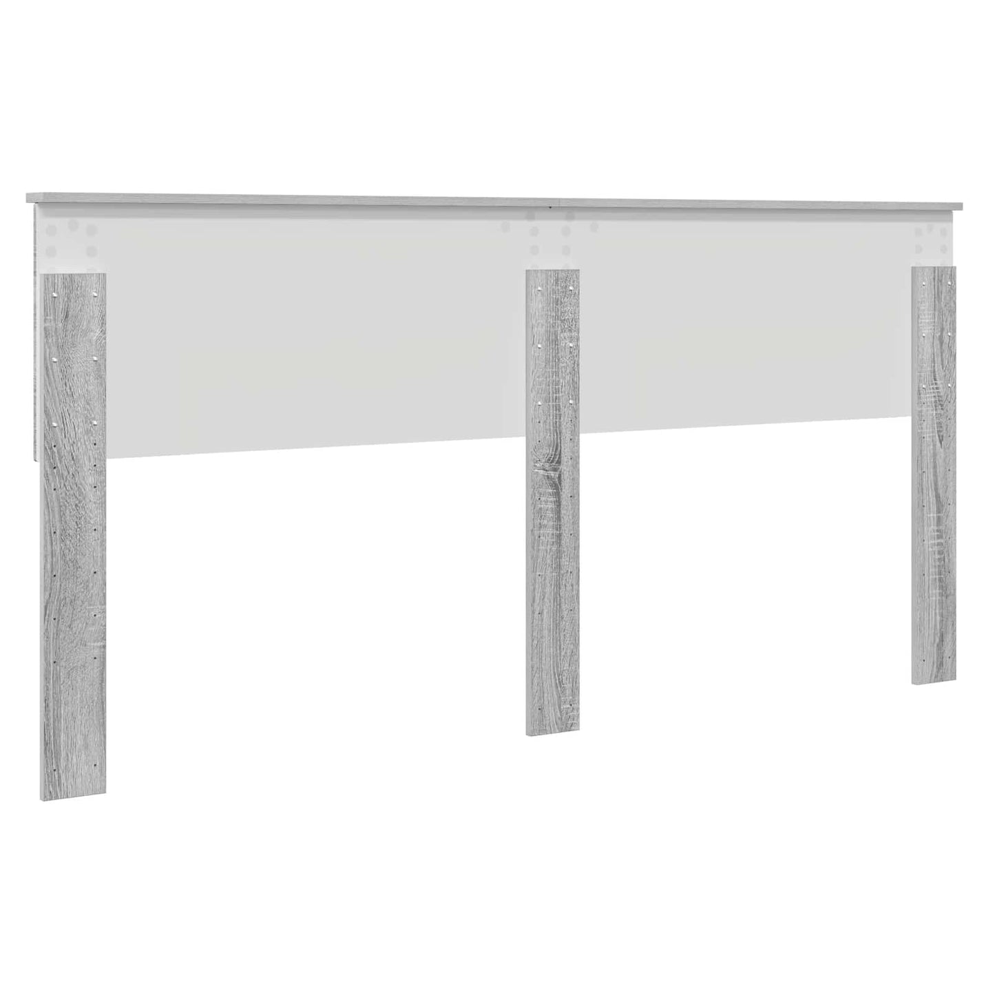 Kopfteil Graues Sonoma 180 cm Holzwerkstoff
