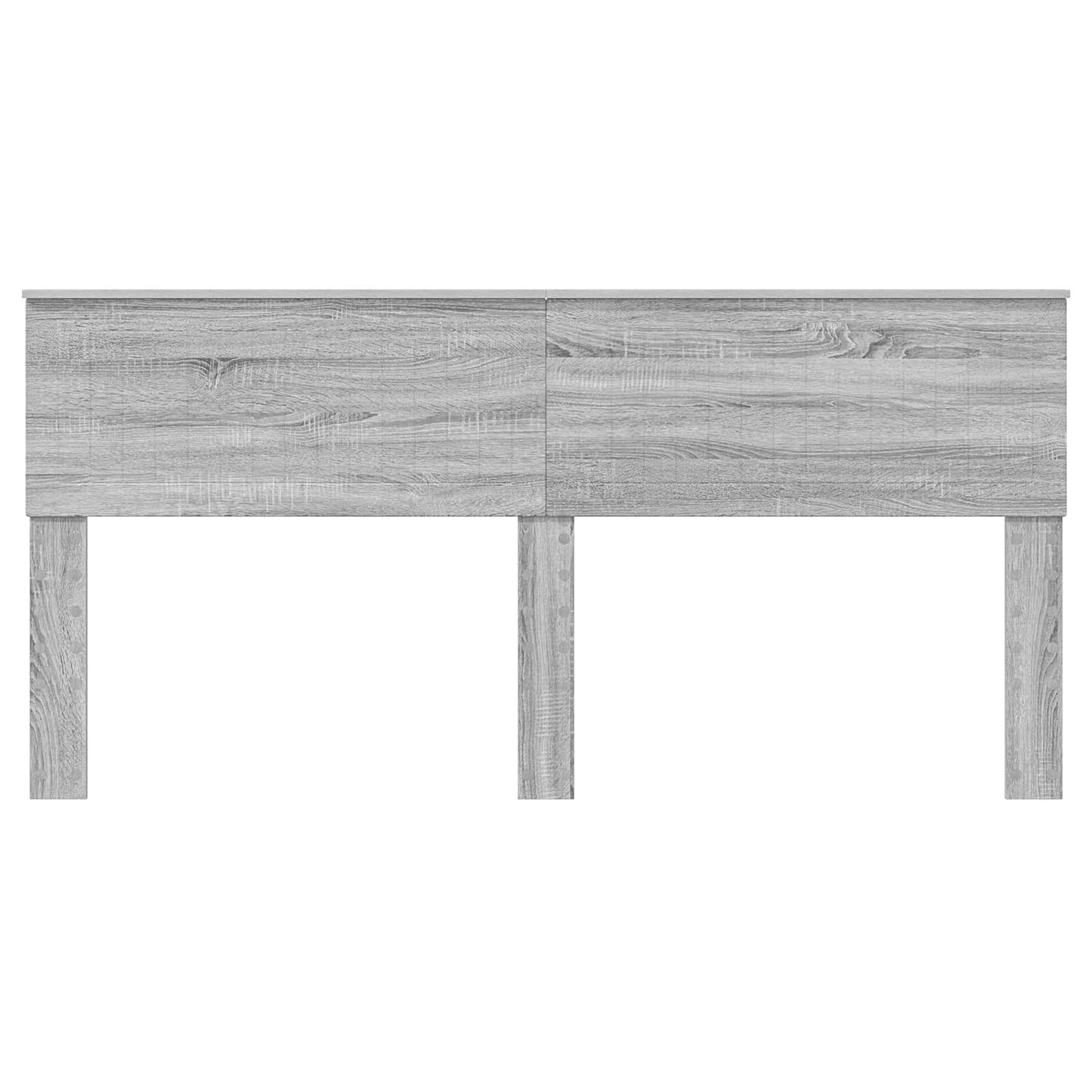 Kopfteil Graues Sonoma 180 cm Holzwerkstoff