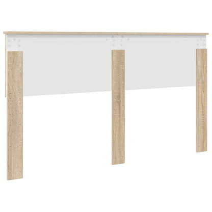 Kopfteil Sonoma-Eiche 160 cm Holzwerkstoff