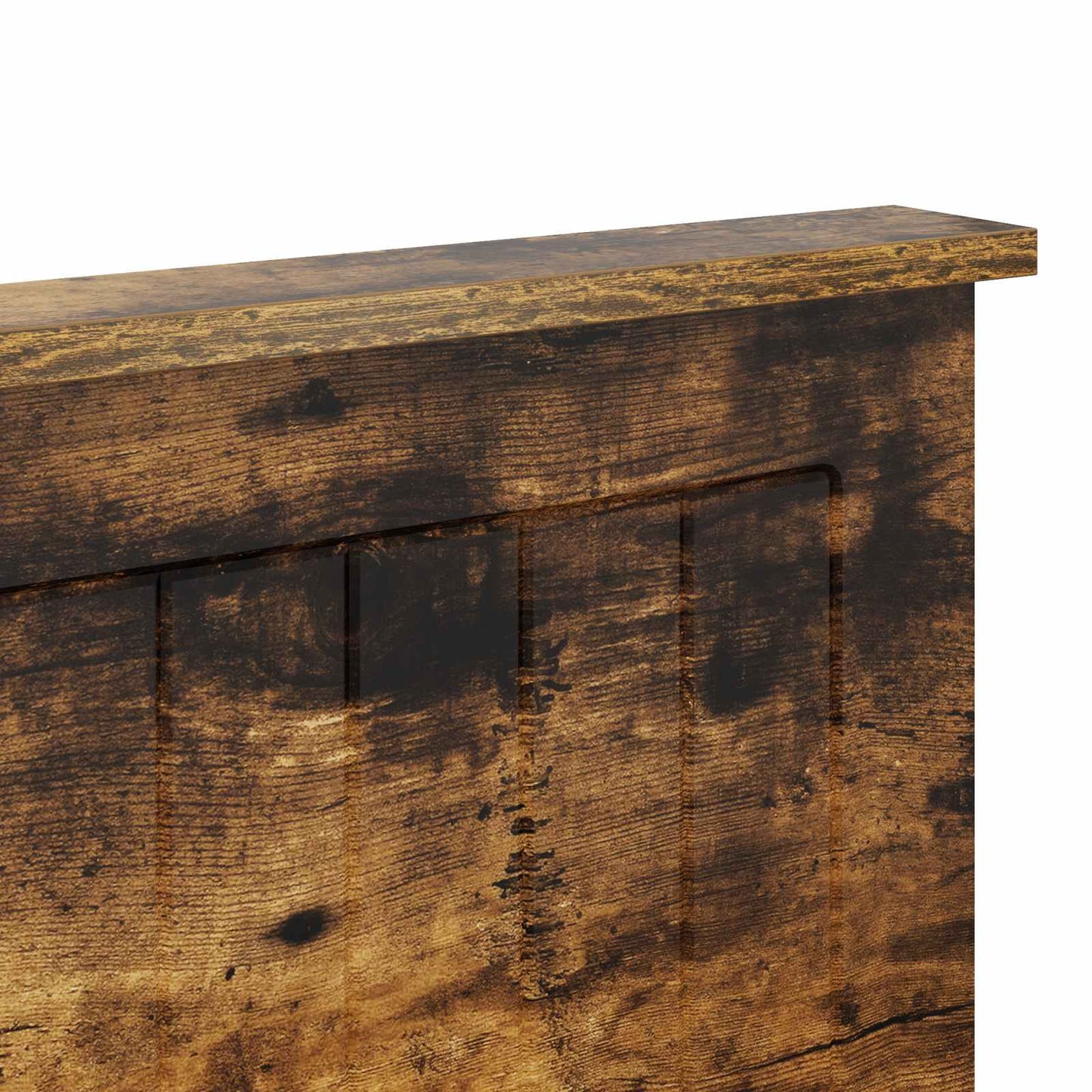 Kopfteil Geräucherte Eiche 140 cm Holzwerkstoff