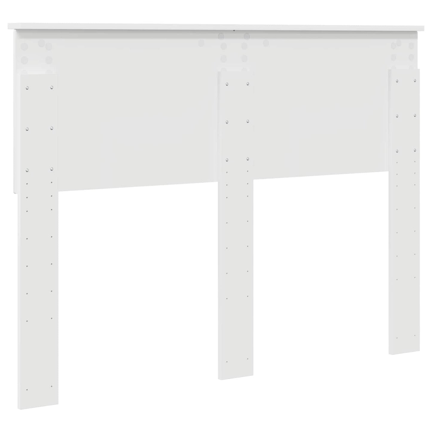 Kopfteil Weiß 120 cm Holzwerkstoff