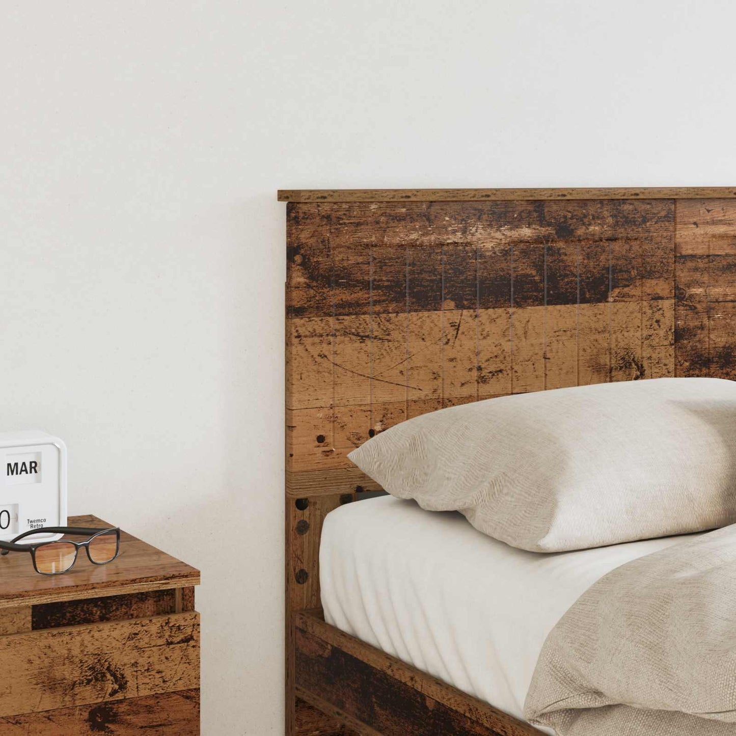 Kopfteil Altholz 120 cm Holzwerkstoff