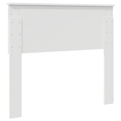 Kopfteil Weiß 100 cm Holzwerkstoff