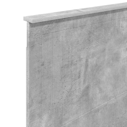 Kopfteil Beton Grau 90 cm Holzwerkstoff