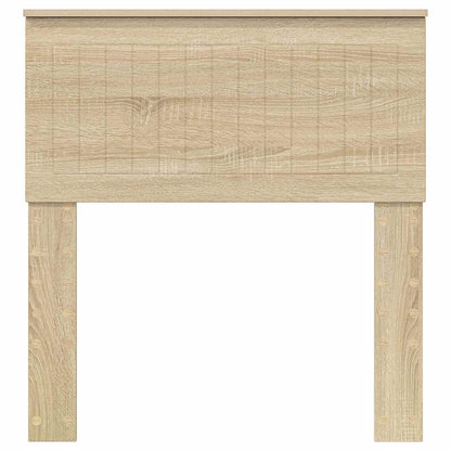 Kopfteil Sonoma-Eiche 80 cm Holzwerkstoff