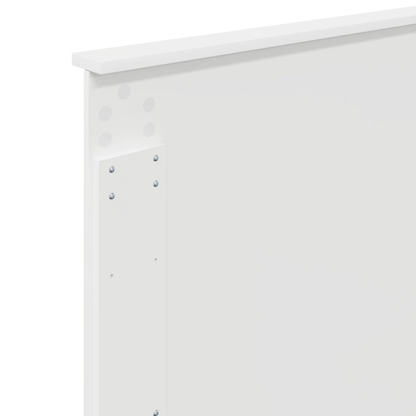 Kopfteil Weiß 75 cm Holzwerkstoff