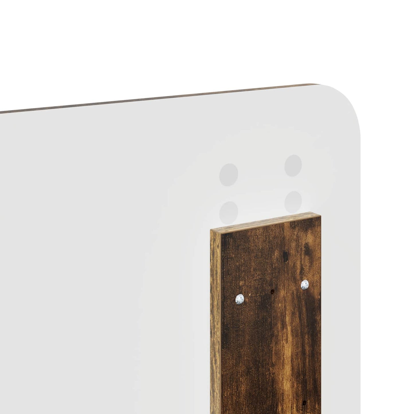 Kopfteil Geräucherte Eiche 180 cm Holzwerkstoff