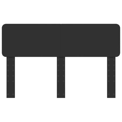 Kopfteil Schwarz Eichen-Optik 140 cm Holzwerkstoff