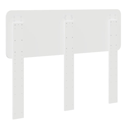 Kopfteil Weiß 135 cm Holzwerkstoff