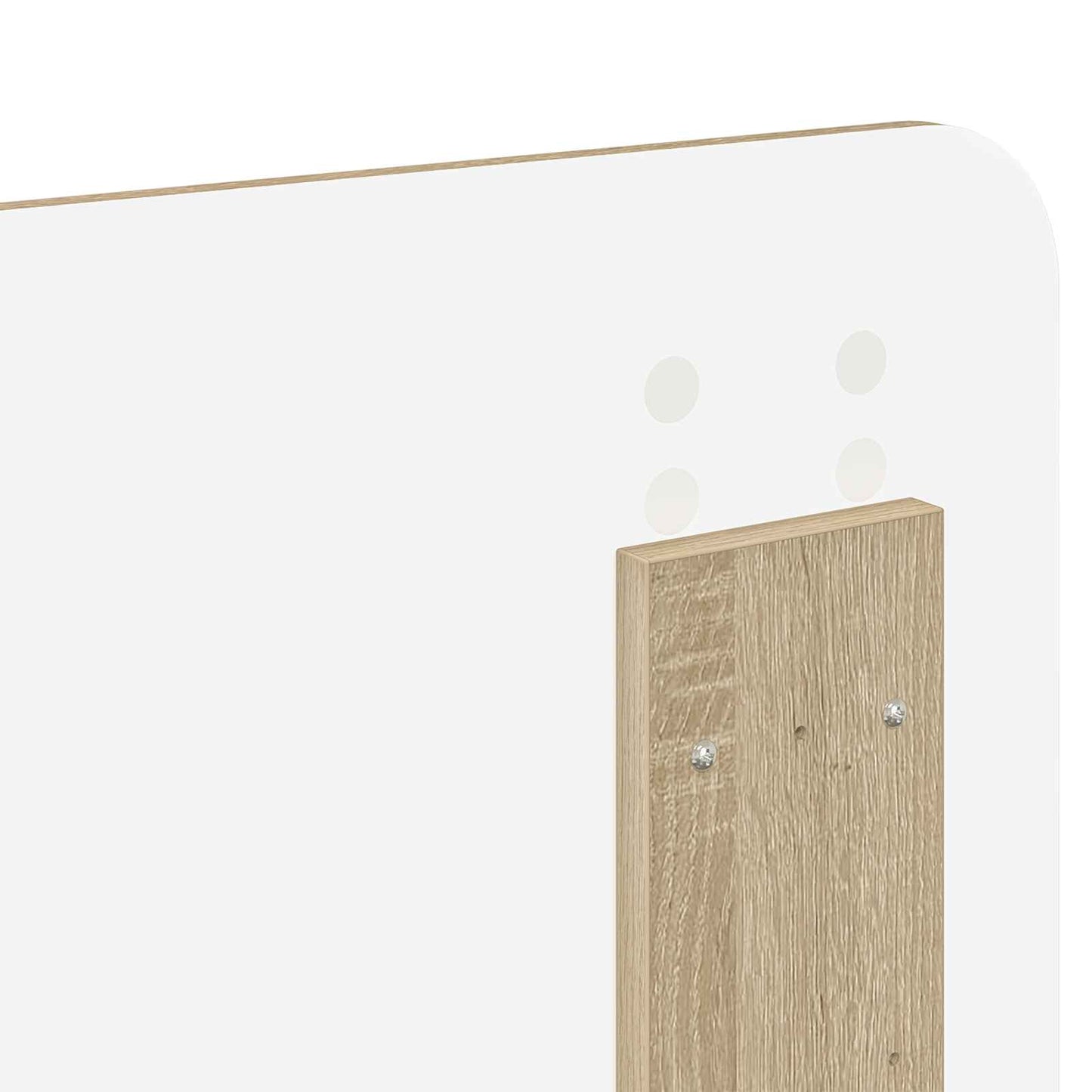 Kopfteil Sonoma-Eiche 135 cm Holzwerkstoff