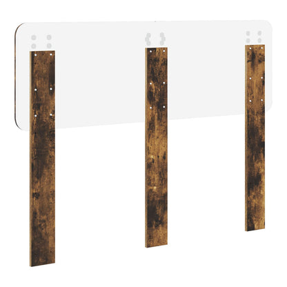 Kopfteil Geräucherte Eiche 135 cm Holzwerkstoff