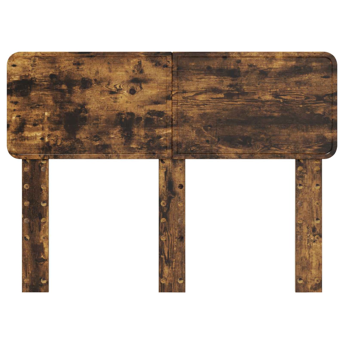 Kopfteil Geräucherte Eiche 135 cm Holzwerkstoff