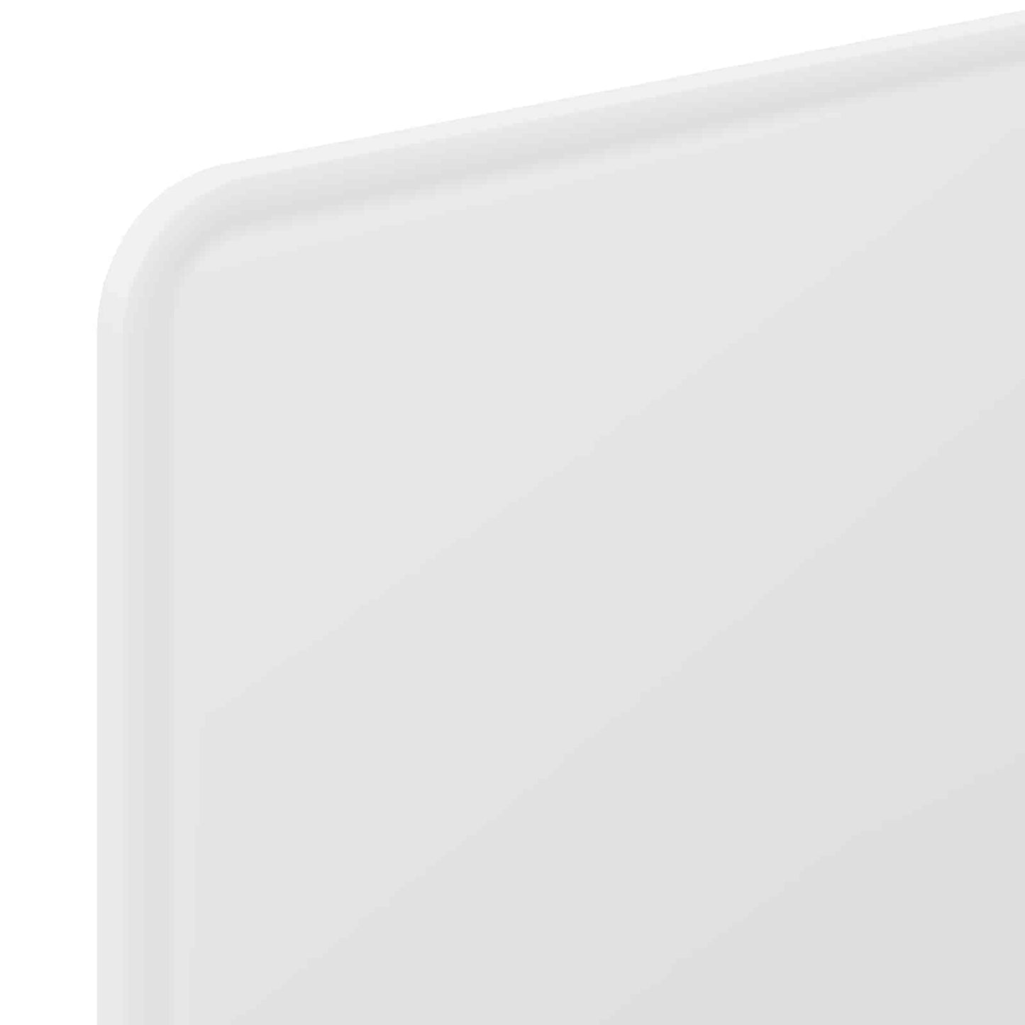 Kopfteil Weiß 80 cm Holzwerkstoff