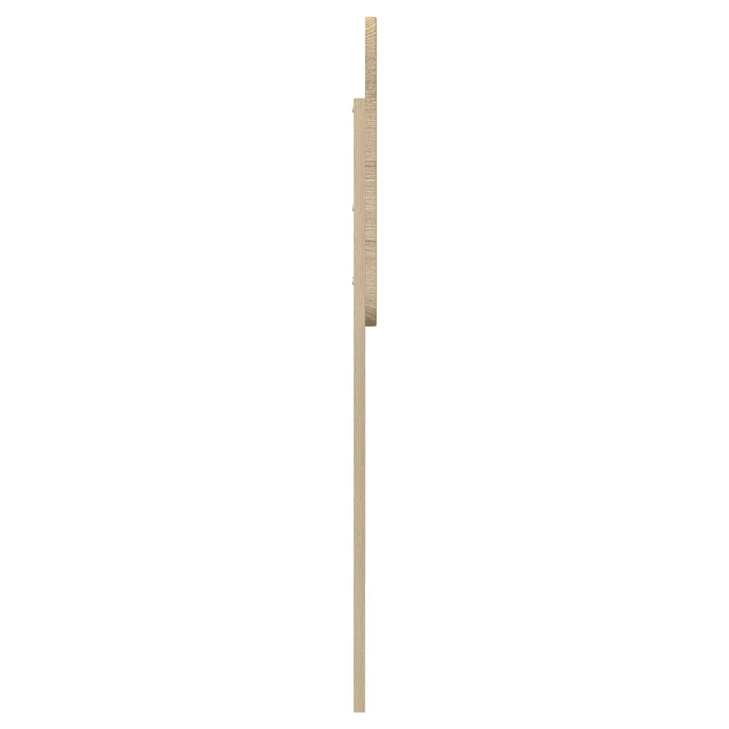 Kopfteil Sonoma-Eiche 75 cm Holzwerkstoff