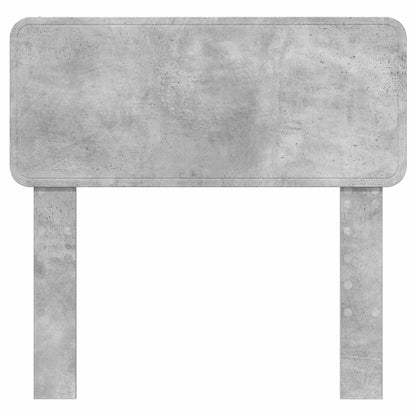 Kopfteil Beton Grau 75 cm Holzwerkstoff
