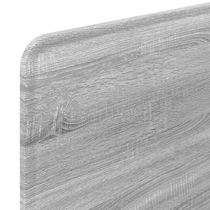 Kopfteil Graues Sonoma 75 cm Holzwerkstoff
