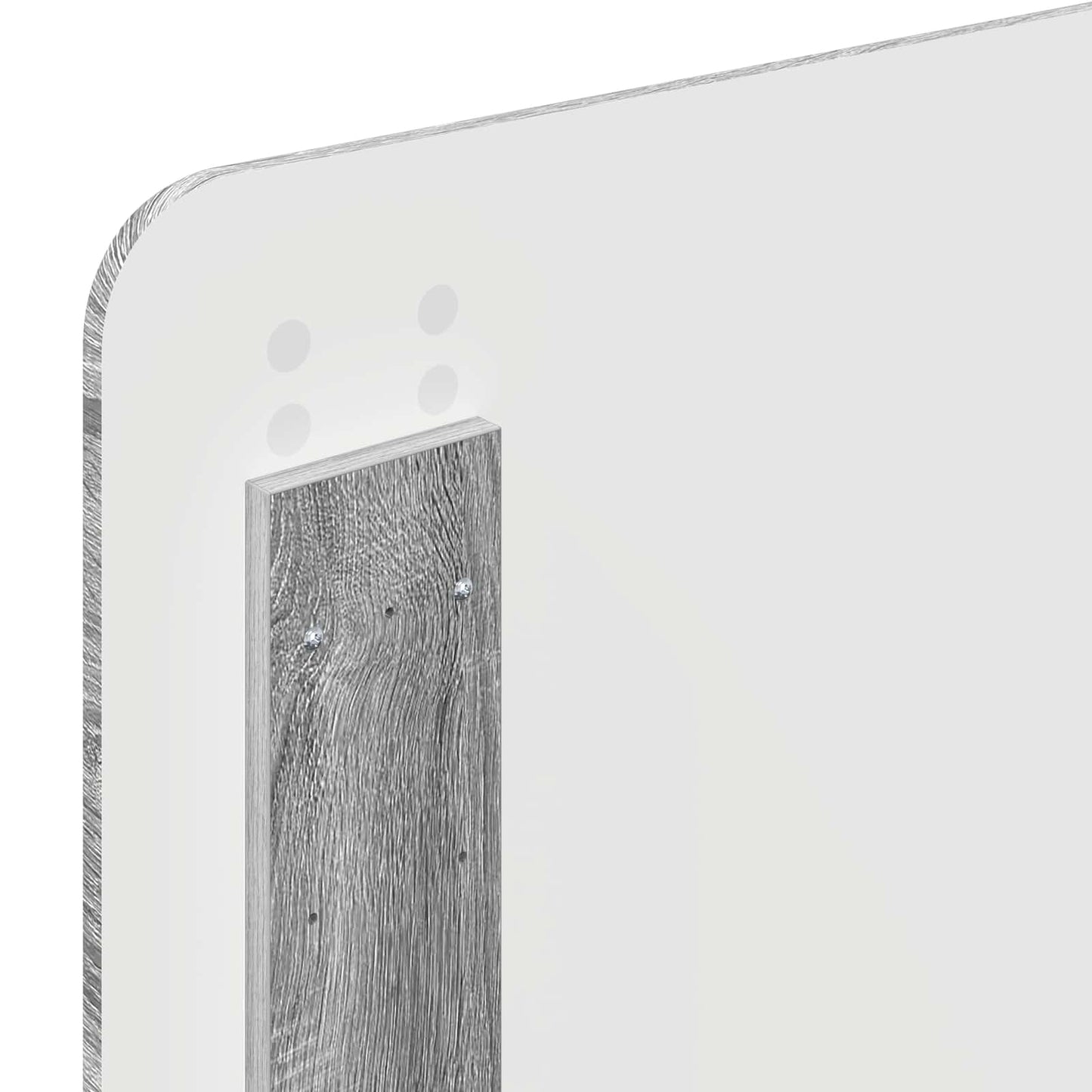 Kopfteil Graues Sonoma 75 cm Holzwerkstoff