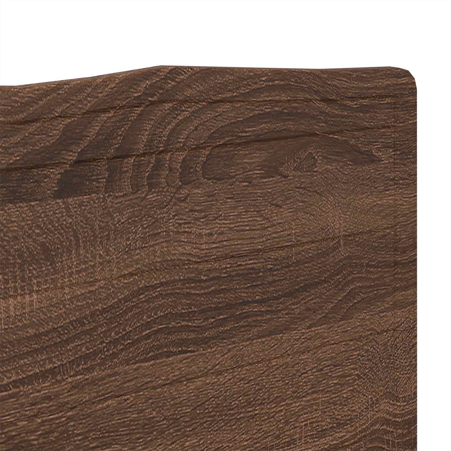 Kopfteil Braun Eichen-Optik 135 cm Holzwerkstoff