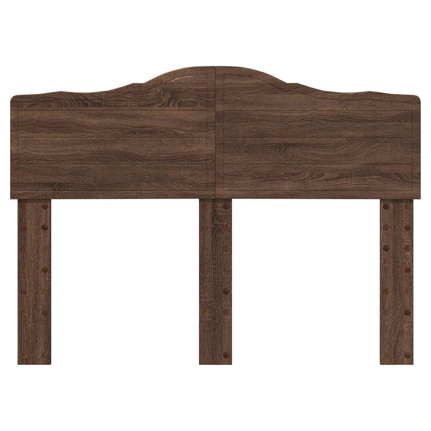 Kopfteil Braun Eichen-Optik 135 cm Holzwerkstoff