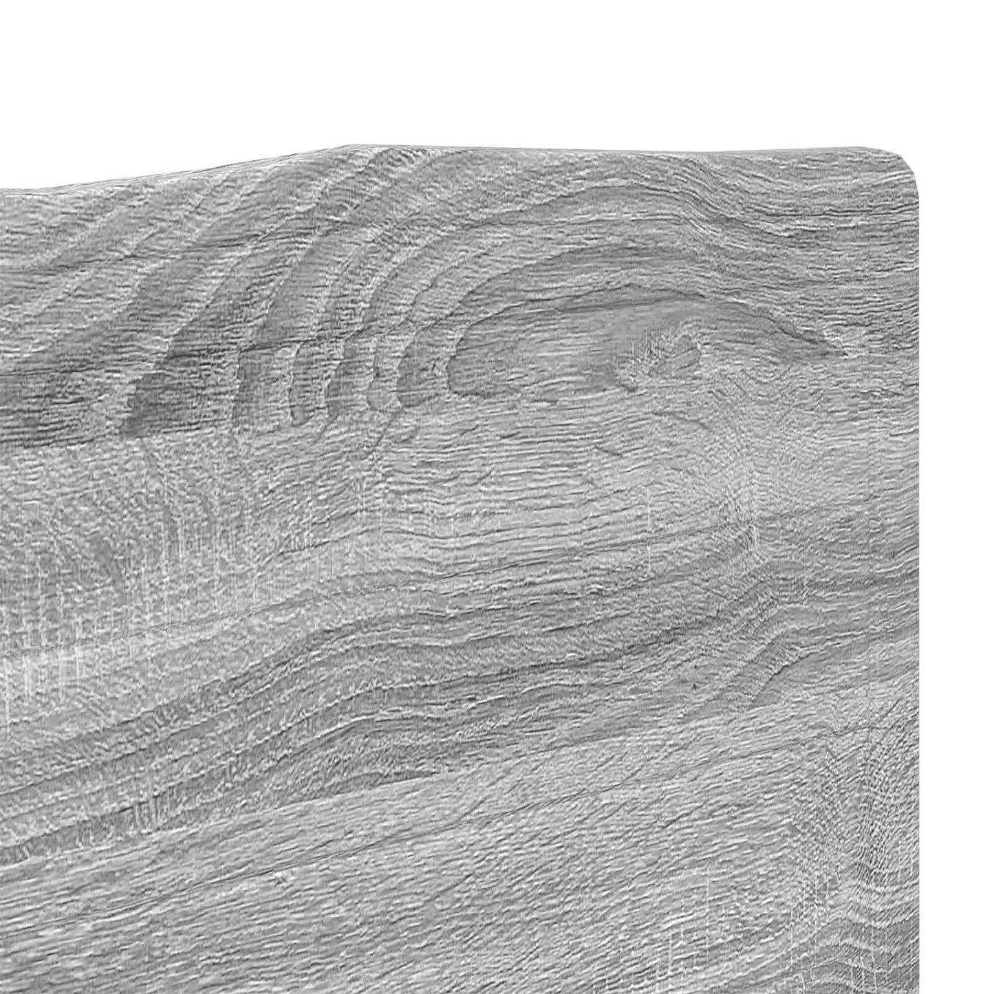 Kopfteil Graues Sonoma 120 cm Holzwerkstoff