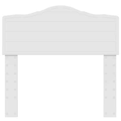 Kopfteil Weiß 90 cm Holzwerkstoff