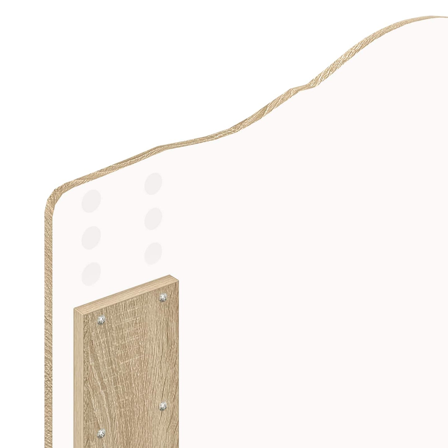 Kopfteil Sonoma-Eiche 90 cm Holzwerkstoff