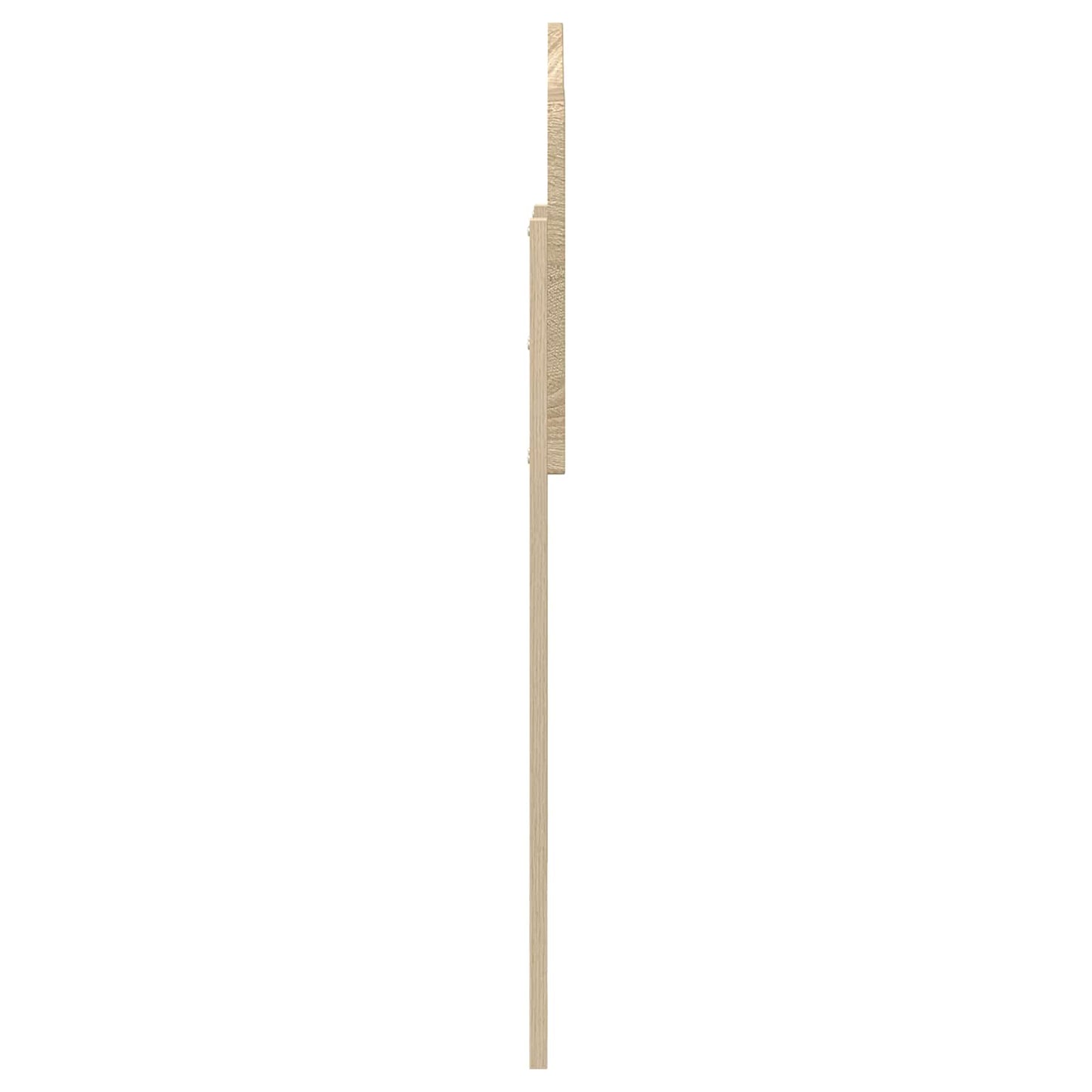 Kopfteil Sonoma-Eiche 90 cm Holzwerkstoff