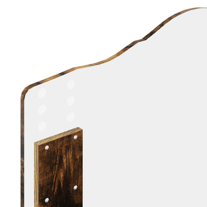 Kopfteil Geräucherte Eiche 90 cm Holzwerkstoff