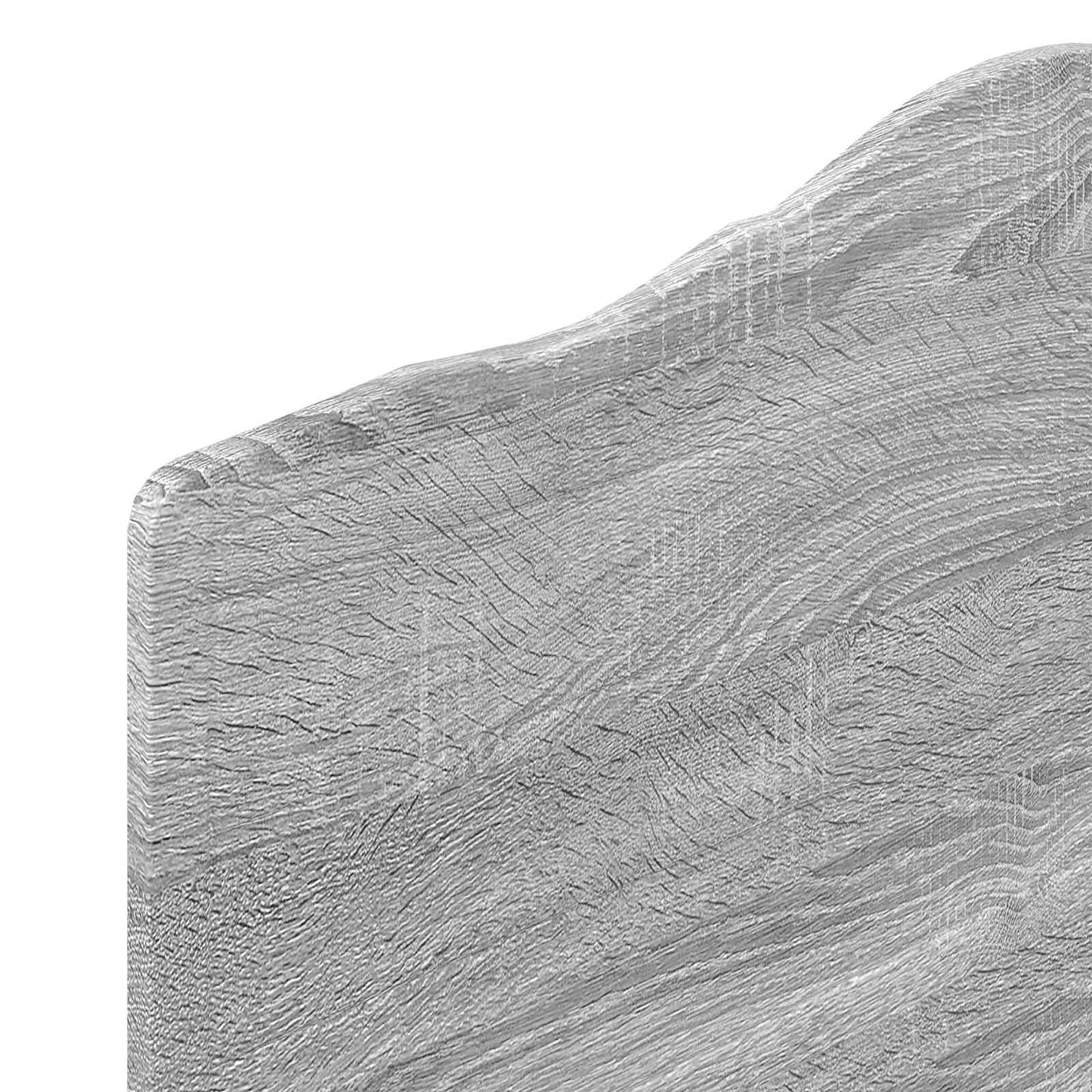 Kopfteil Graues Sonoma 75 cm Holzwerkstoff