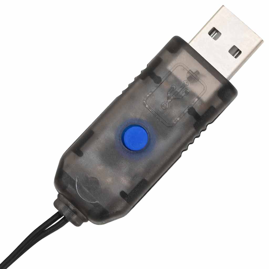 Ball mit 192 LEDs 2 pcs Warmweiß 40 x 40 x 43,5 cm Metall