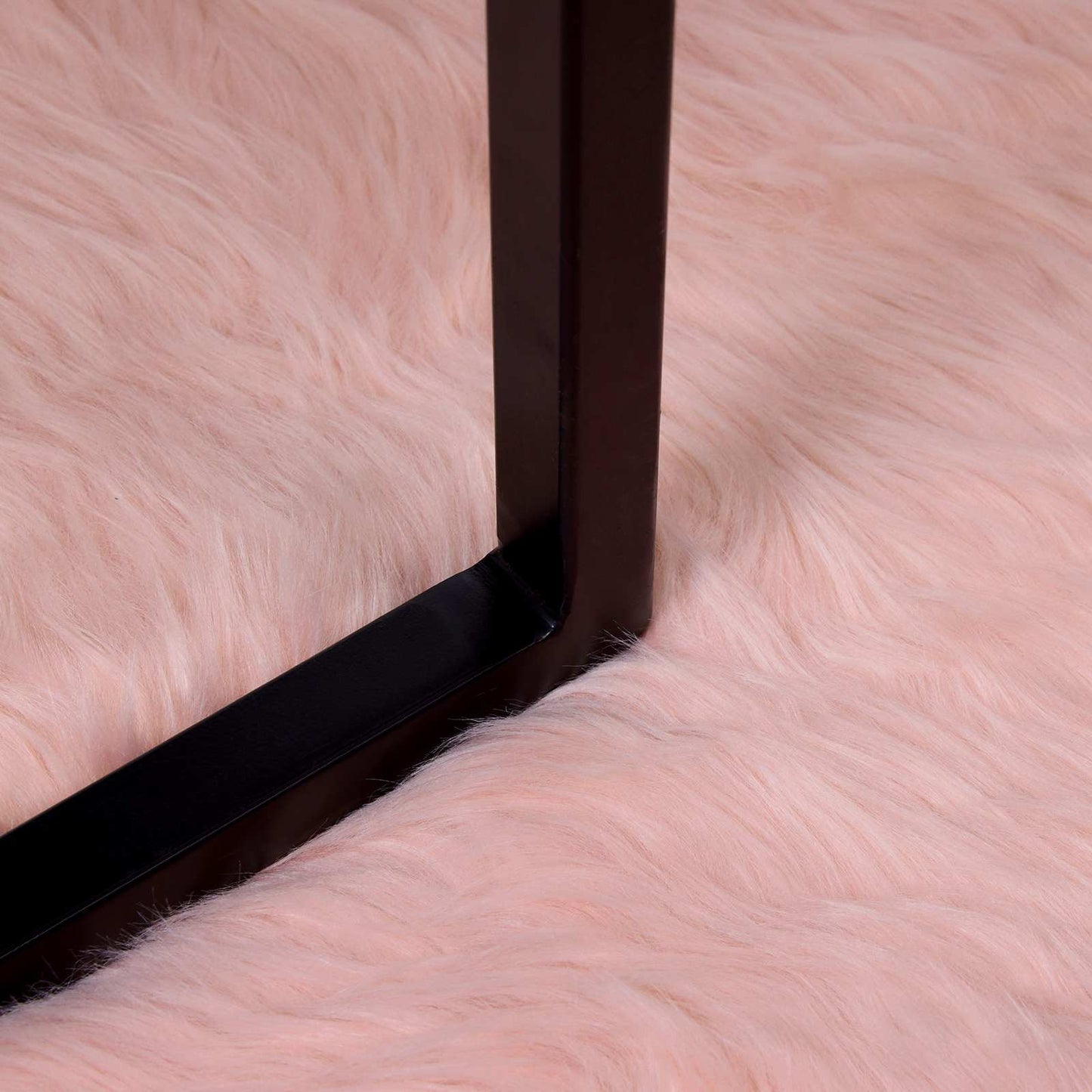 Kunstschaffell Teppich Tafalla Rosa 60 x 90 cm Polyester