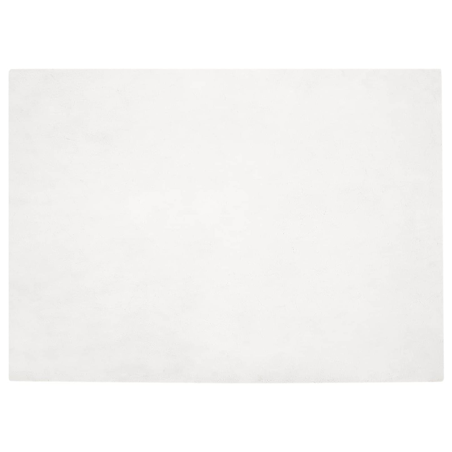 Rutschfester Kunstfellteppich Olite Weiß 240 x 340 cm Polyester