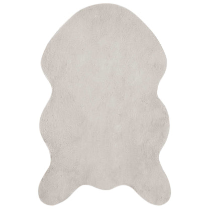 Rutschfester Kunstfellteppich Olite Beige 80 x 120 cm Polyester