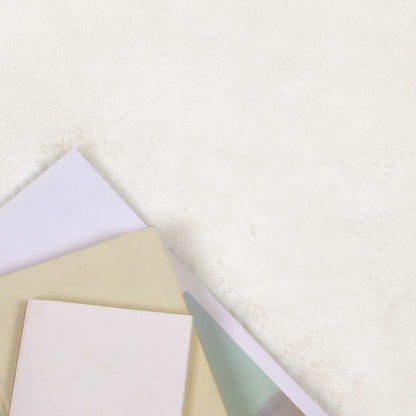 Rutschfester Kunstfellteppich Olite Creme 140 x 200 cm