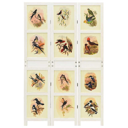 Romdivider-Panel Weiß 212 x 165 cm MDF