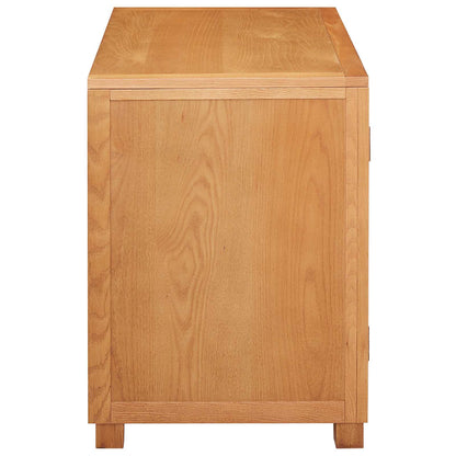 Schrank mit Schubladen mit Speicher Braun Holzwerkstoff