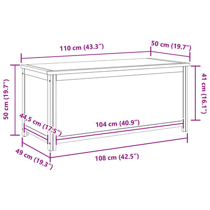 Aufbewahrungsbox Natur Holzwerkstoff