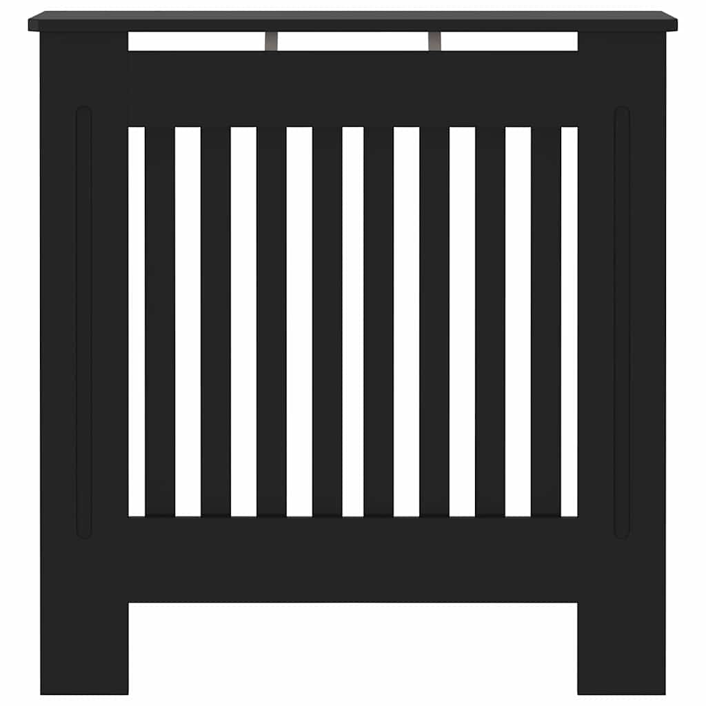 Heizkörperabdeckung Schwarz 78 x 19 x 81,5 cm Holzwerkstoff