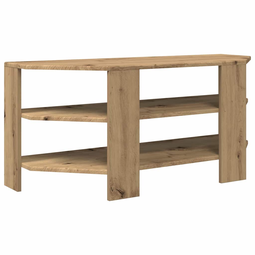 EckTVSchrank Artisan-Eiche 102x40,5x45cm Holzwerkstoff