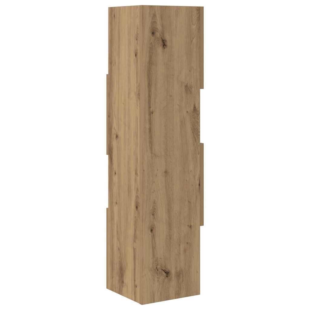 Eckschrank Artisan-Eiche 25,5x25x102cm Holzwerkstoff