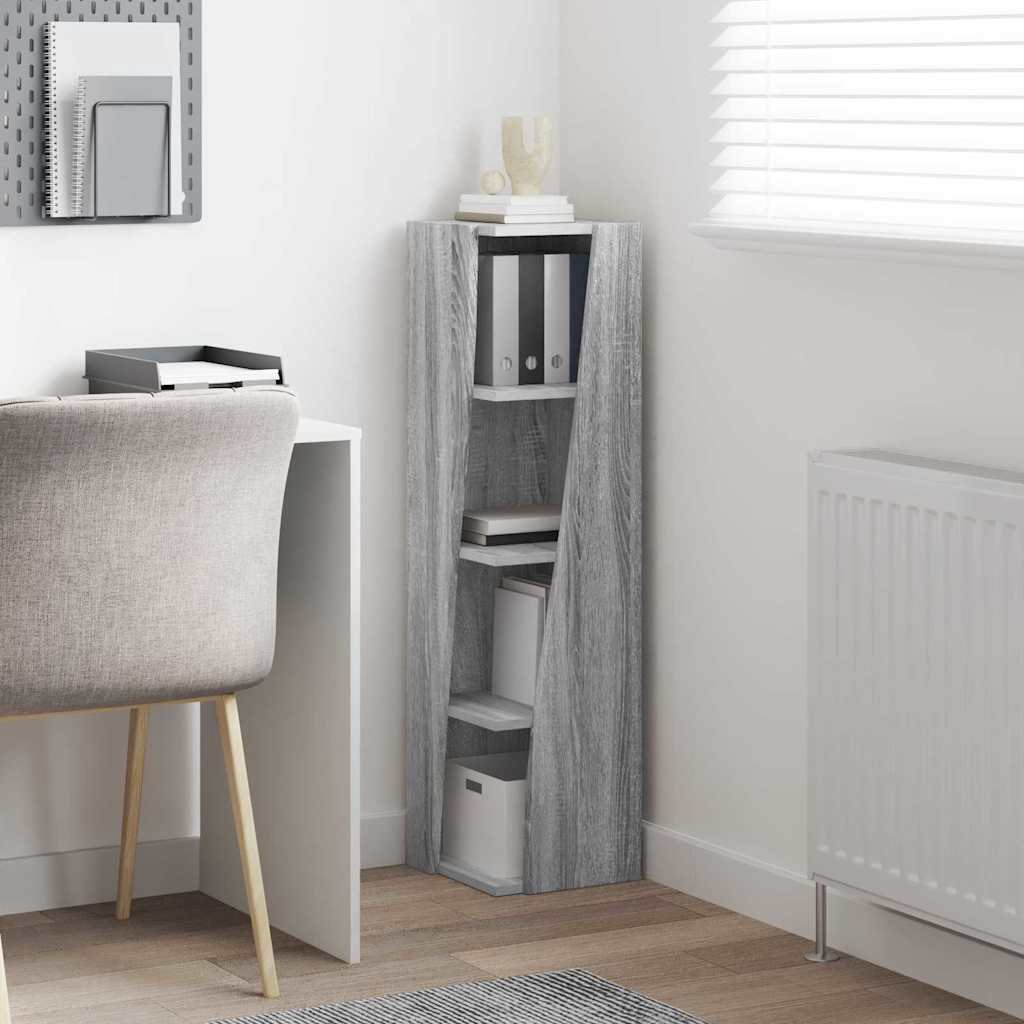 Eckschrank Graues Sonoma 27,5x27x102cm Holzwerkstoff