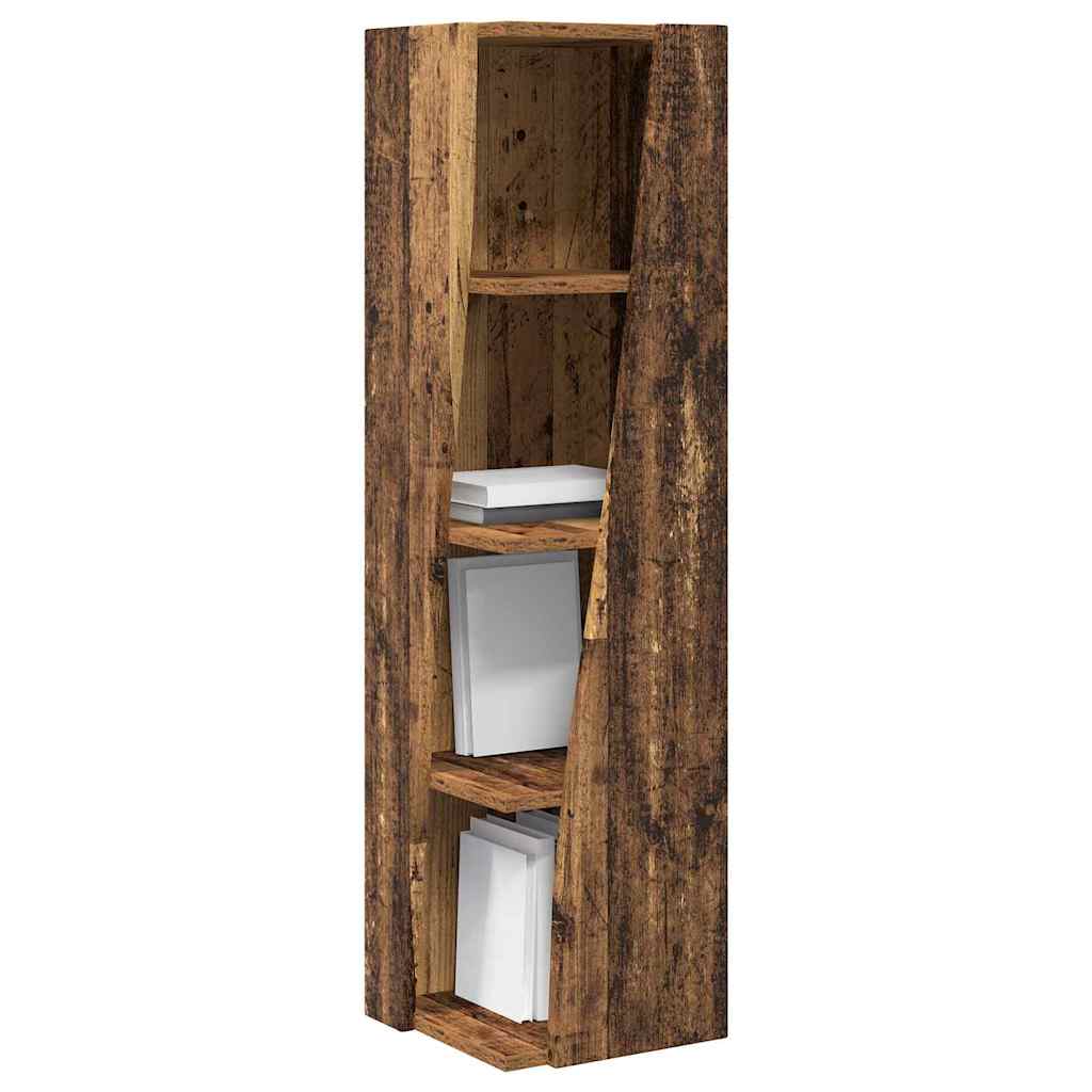 Eckschrank Altholz 27,5x27x102cm Holzwerkstoff