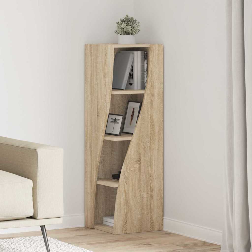 Eckschrank Sonoma-Eiche 32x32x102cm Holzwerkstoff